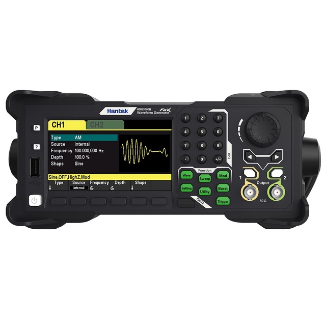Hantek HDG3062B 5 in 1 Arbitrary Waveform Generator Function/ Pulse /Harmonic Generator Frequency Meter