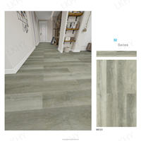 Geprägte Textur-Fliesen SPC-Bodenbelag Click-Lock Holzoptik Vietnam Fischgrätmuster Kunststoffplanken Vinyl SPC-Bodenbelag