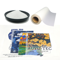 Usine En Gros DTF PET Film Papier De Transfert De Chaleur Personnalisé 30cm 60cm Dtf Imprimante Film Feuilles Simple Face Film D'impression