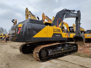 Excavadora de segunda mano original marca Corea <span class=keywords><strong>Volvo</strong></span> EC350d EC350 <span class=keywords><strong>350</strong></span> 35 toneladas tamaño grande buenas condiciones excavadora usada sobre orugas - Product Image 3