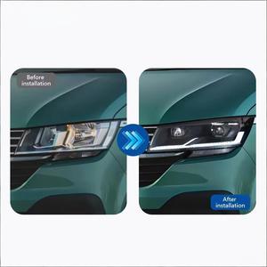 ไฟหน้า T6.1สำหรับแคดดี้ <span class=keywords><strong>Maxi</strong></span> ปรับเปลี่ยน35W 12V LED ไฟวิ่งกลางวันสัญญาณไฟเลี้ยวเลนส์ LED - Product Image 2