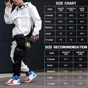 Pantalones Cargo Personalizados para Hombre, Estilo Harem, Techwear, Joggers de Secado Rápido, Múltiples Bolsillos, Pantalones de Moda Urbana - Product Image 2