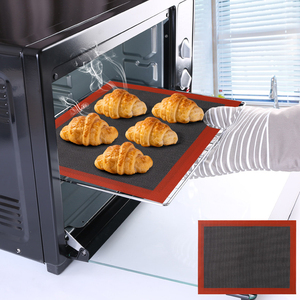 CUstomize <b>Silicone</b> Non-Stick <b>Baking</b> Mat Reusable Easy to Clean Black Red Nano <b>Silicone</b> <b>Baking</b> Mat - Product Image 4