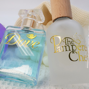 Кристаллическая Прозрачная Клейкая наклейка из ПВХ с УФ-переводом, этикетка, голографическая прозрачная слезоточивый пленка, логотип, индивидуальная наклейка - Product Image 5