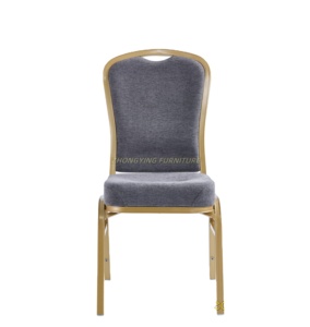Silla de banquete de metal de estilo moderno para interior y exterior para comedor de boda y muebles de restaurante de hotel al por mayor - Product Image 1
