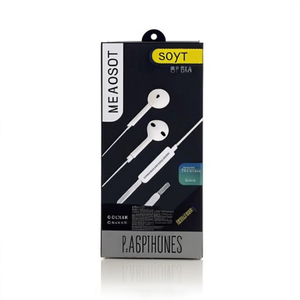 Auricolari Soyt con microfono per telefono cellulare, confezione da 12 pezzi - Product Image 1