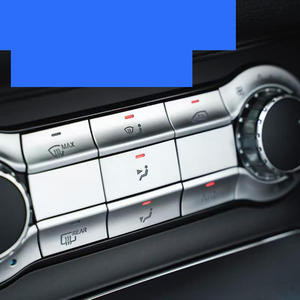 Autocollants de garniture pour boutons de climatisation de <span class=keywords><strong>la</strong></span> console <span class=keywords><strong>centrale</strong></span> de l'intérieur de <span class=keywords><strong>la</strong></span> voiture pour <span class=keywords><strong>Mercedes</strong></span> Benz Classe A <span class=keywords><strong>GLA</strong></span> X156 W176 2013 2014 2015 2016 2017 2018 2018 - Product Image 4