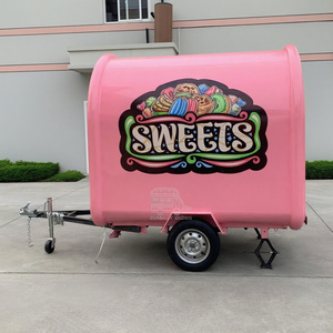 OEM Cart Fast Snack Hot Dog French Fries Street Vending <b>Trolley</b> USA Customized Food Trailer With Full restaurant Kitchen - Product Image 4