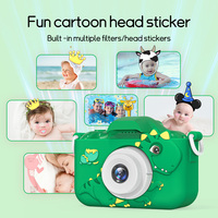 Appareil photo pour enfants ALEEZI pour filles - Vidéo HD 1080P, écran 2,0 pouces, capteur CMOS, zoom grand angle 180°, matériau en silicone