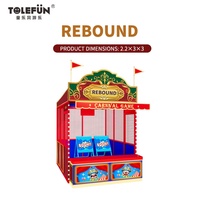 Tolefun CE Mobile Indoor Adventure Park Amusement Ride Jeux Mini Stand 2.2m Pliable Complet Voyager Funfair Package