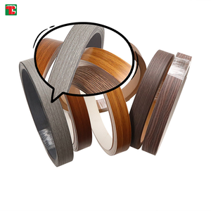 Bandas pintables con láser de molde en T, rollos adhesivos con logotipo personalizado, tira para muebles, cinta MDF de melamina de 30mm, bandas de borde de PVC - Product Image 3