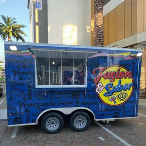 Cóctel móvil personalizable, barra de té y café, remolque de cerveza totalmente equipado, utensilios de cocina para aperitivos, perros calientes, comida callejera - Product Image 2