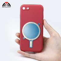 Nouvelle promotion : Étui de téléphone Realme en TPU avec porte-cartes magnétique sans fil, portefeuille en cuir, finition électroplaquée, étanche et antichoc