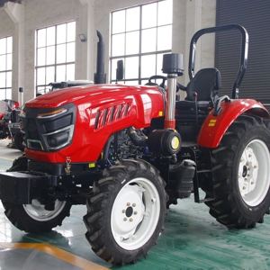 <b>Red</b> 4WD Small Wheel Tractor with Gear Drive Engine for Farm Use - Product Image 1