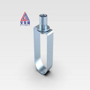 Colgador de Tubos en Forma de Pera de Acero al Carbono Galvanizado Serie UTT40 con Anillo Giratorio, Aprobado por FM y UL - Product Image 4