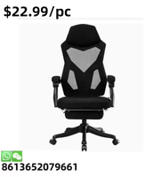Nouvelle chaise de jeu ergonomique moderne en métal pour ordinateur