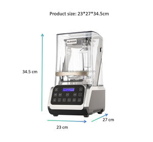 Blender Commercial Silencieux avec Couvercle Insonorisant, Machine de Traitement des Aliments Entièrement Automatique et Multifonctionnelle pour Salons de Thé et Glaces - Product Image 3