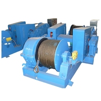 Treuil électrique à double tambour DINGLI, type frein à disque, pour la manutention de plateformes de maintenance de chaudières