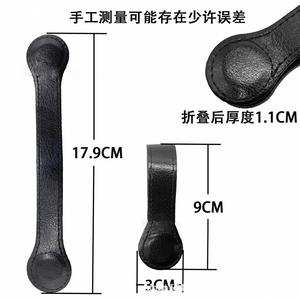 Genuine Leather Magnetic Leather Kitchen Towel <b>Clips</b> Multi-Purpose Magnetic Hanging <b>Clips</b> Towels <b>Hooks</b> for Rods and Racks - Product Image 4