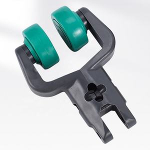 Abattage de volailles Abattage de poulets Traitement Ligne aérienne Poulie en nylon Convoyeur Chariot à volailles - Product Image 2