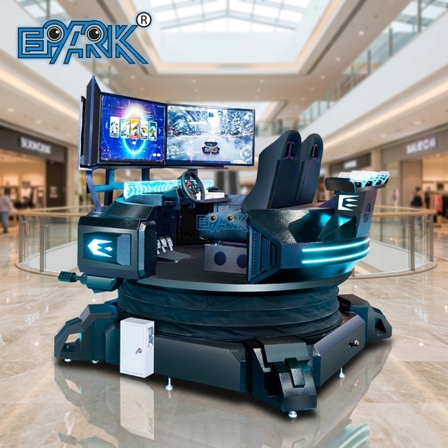 Indoor 2 Seat 3 Dof 3 ScreenArcade Machine F1 Game Racing Seat Simulator VR Driving Simulator