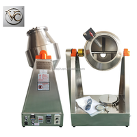 Mélangeur de poudre en tambour certifié CE FKJX, mélangeur de détergent, machine à mélanger avec moteur et cœur en acier inoxydable pour le traitement des produits alimentaires et chimiques