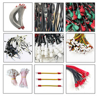 Câble électrique personnalisé avec connecteur PH 2.0mm, faisceau de fils en cuivre, 2 broches, 1007 30AWG, assemblage de câbles