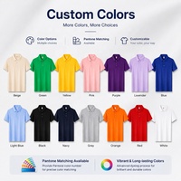 Polo homme personnalisé de haute qualité avec logo, vente en gros OEM, faible MOQ, polos en coton uni à manches courtes pour hommes