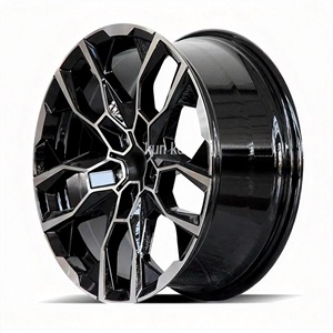 Jantes de voiture en alliage d'aluminium <span class=keywords><strong>14</strong></span>-17 <span class=keywords><strong>pouces</strong></span> 4x100 5x100 <span class=keywords><strong>4x108</strong></span> 5x108 5x114.3 40mm 30mm à rayons multiples - Product Image 6