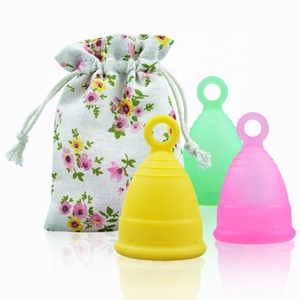 ที่มีคุณภาพสูง100% ทางการแพทย์ซิลิโคนสุขาภิบาลเลดี้ระยะเวลาการดูแลประจำเดือนถ้วยถ้วยมีประจำเดือน - Product Image 2