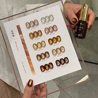 SUUSEEGEL 2026 Nouveau Kit de Gel Ongles Effet Œil de Chat Multicolore 10 Couleurs Haute Qualité Non Toxique Gel UV pour Salon de Manucure DIY ODM/OEM Vente en Gros