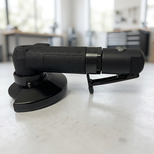Industrial Right <b>Angle</b> Pneumatic Grinder M10*1.5 Spindle 15000RPM Side Exhaust Air <b>Tool</b> for Metal Deburring - Product Image 1