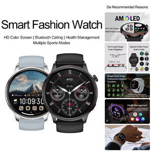 Tùy Chỉnh Thông Minh Đồng Hồ Cho Phụ Nữ Người Đàn Ông Sức Khỏe Tập Thể Dục Tracker Với <span class=keywords><strong>Bluetooth</strong></span> Cuộc Gọi NFC Thanh Toán Oxy Máu Giám Sát - Product Image 5