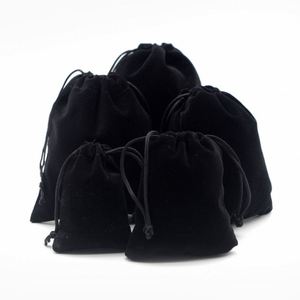 Pochettes en velours personnalisées avec cordon de serrage, sacs organisateurs multi-usages anti-poussière pour accessoires et gadgets, articles promotionnels - Product Image 1