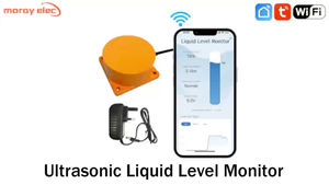 Liquid <b>Level</b> <b>Monitor</b> <b>Smart</b> Life Tuya App Ultrasound Water <b>Level</b> Meter Wifi Remote Digital Controller Water <b>Tank</b> Sensor ME201W - Product Image 5