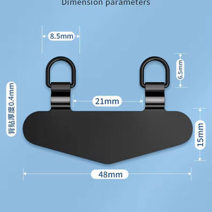 Anti-<span class=keywords><strong>casse</strong></span> solide lanière métal Nylon parapluie-forme Patch <span class=keywords><strong>téléphone</strong></span> portable suspendu sécurité pour différents étuis de <span class=keywords><strong>téléphone</strong></span> sangle de <span class=keywords><strong>téléphone</strong></span> - Product Image 4