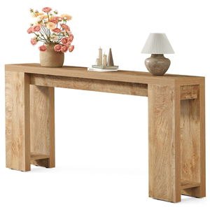 Table console paysanne longue et étroite avec 0 libération de formaldéhyde Derrière le <span class=keywords><strong>canapé</strong></span>. - Product Image 1