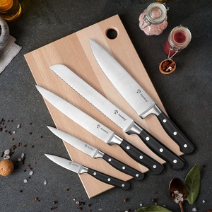 שחור משולש קלאסי srvet 3 יח 'סכין שף סט - Product Image 6