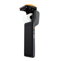 Terminal de Impresora Móvil POS Android 13 Portátil, Impresora Térmica Bluetooth de 58 mm, Pantalla LCD de 6 Pulgadas, Doble SIM, Modelo CITAQ MP6, 6400 mAh