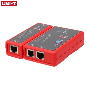 UNI-T UT681L เครื่องทดสอบสายเคเบิล LAN ออโต้เน็ตเวิร์ก LED อีเธอร์เน็ตโทรศัพท์ BNC เครื่องมือซ่อมแซม - Product Image 5
