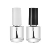 Flacons de vernis à ongles vides de 10 ml de forme spéciale avec bouchon à vis et pinceau pour sérigraphie, logo personnalisé, prix de gros usine