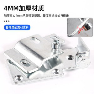 Heavy-duty Hanging <b>Brackets</b> Zinc Alloy Wall Mount Non-Detachable For Bathroom Vanities Cabinets - Product Image 4