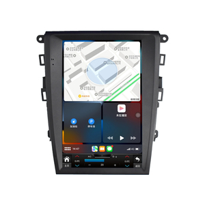 Pour Ford Mondeo 2013-2018 Écran vertical capacitif 12,1 pouces Android Grand écran Navigation GPS CarPlay Audio haute résolution - Product Image 1