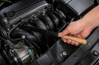 Vente directe usine : Brosse de nettoyage pour roues de voiture et moteurs, manche long, brosse à tapis pour le detailing automobile