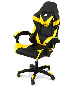 <span class=keywords><strong>Silla</strong></span> de Juego Ergonómica con Reposapiés, Giratoria y Reclinable, Altura Ajustable, para Comedor u Oficina - Product Image 1