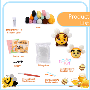 Prix usine débutants <span class=keywords><strong>crochet</strong></span> kit animal bricolage <span class=keywords><strong>facile</strong></span> <span class=keywords><strong>crochet</strong></span> kit pour débutants <span class=keywords><strong>crochet</strong></span> kit pour débutants adultes - Product Image 2
