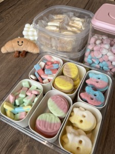 Bonbons suédois personnalisés en gros, saveurs raisin, pastèque, pomme, sans gélatine, certifiés <span class=keywords><strong>Halal</strong></span>, directement de l'usine - Product Image 3