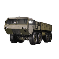 Haute vitesse 2.4G 16CH RC voiture modèle 1/12 camion militaire haute qualité métal télécommande jouet pour enfants avec lumières