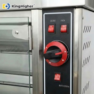 Máquina Comercial de Pollo Asado a la Brasa de Acero Inoxidable con 6 Varillas para Restaurantes y Puestos de Comida Callejera - Product Image 5