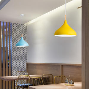 酒店客厅卧室餐厅装饰吊灯现代室内彩色吊灯悬挂可调吊灯 - Product Image 4